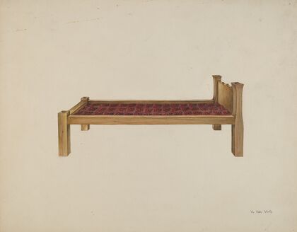 Sewing Settee
