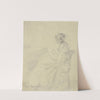 Sewing woman by Gustav Schraegle