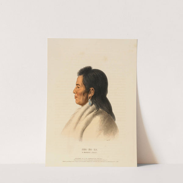 Sha-Ha-Ka. A Mandan Chief (1838) by Charles Bird King