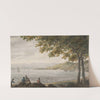 Shad Fishermen on the Shore of the Hudson River by Pavel Petrovich Svinin