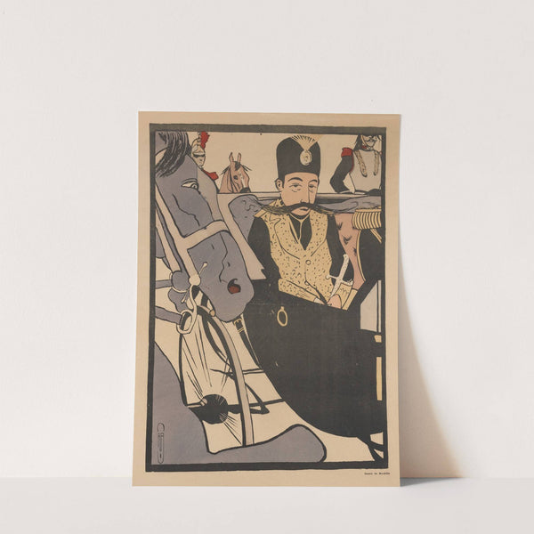 Shah de Perse. (1890) by Auguste Roubille