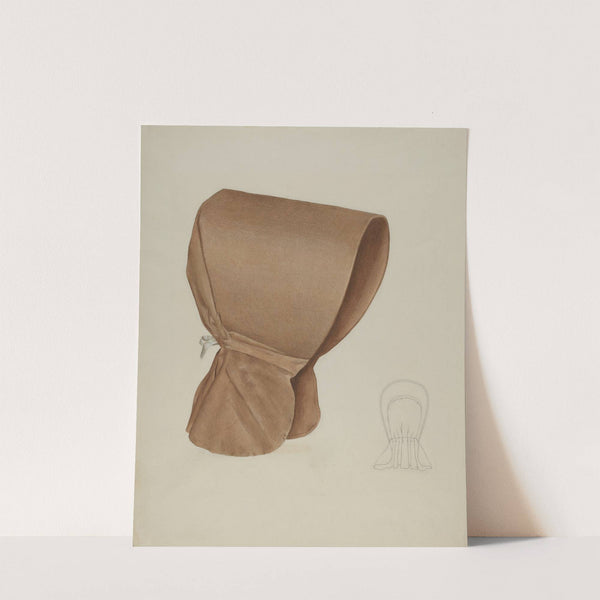 Shaker Bonnet by Elizabeth Moutal