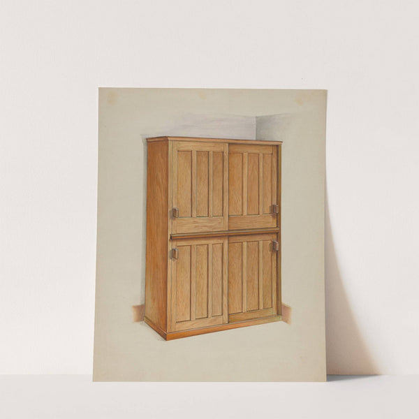 Shaker Bookcase by John W. Kelleher
