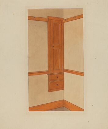 Shaker Built-In Cupboard
