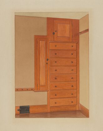 Shaker Built-In Cupboard