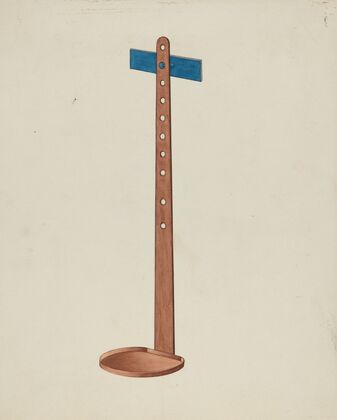 Shaker Candle Stand