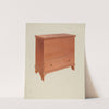 Shaker Chest with Drawer by Alfred H. Smith