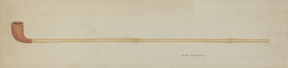 Shaker Clay Pipe