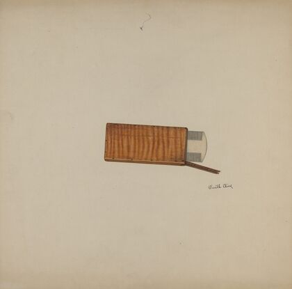 Shaker Comb and Case