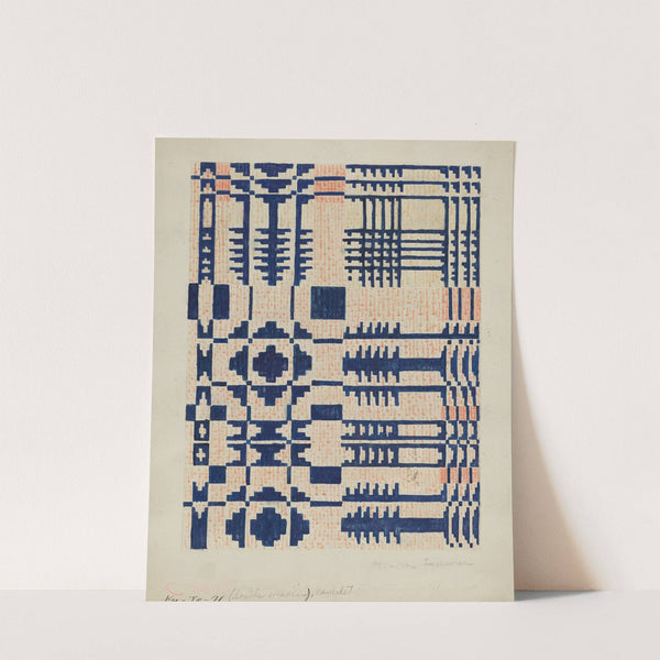 Shaker Coverlet by Martha Sancher