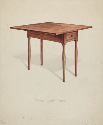 Shaker Drop-leaf Table