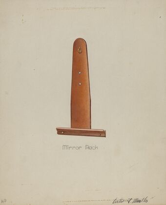 Shaker Mirror Rack