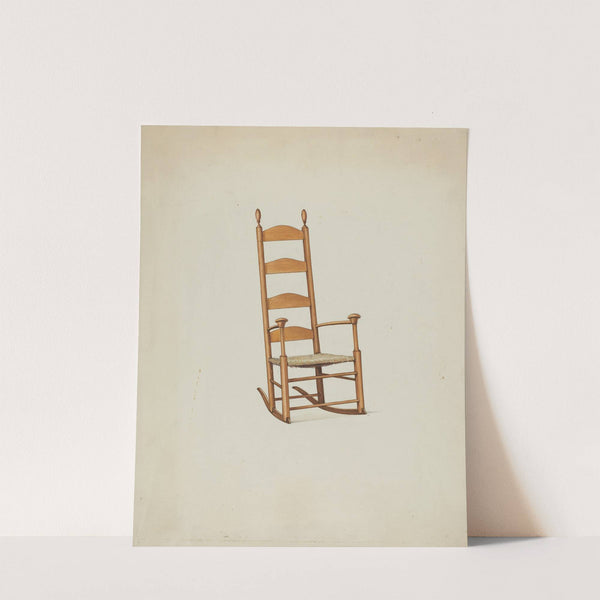 Shaker Mushroom Rocker by Ray Holden