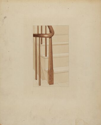 Shaker Newel Post