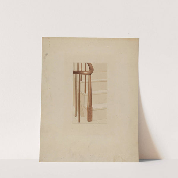 Shaker Newel Post by John W. Kelleher