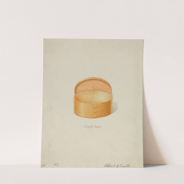 Shaker Oval Box by Alfred H. Smith