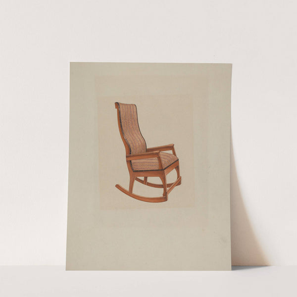 Shaker Rocking Chair (c. 1938) by Lon Cronk