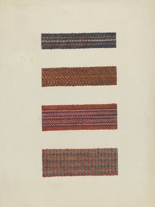 Shaker Rug Binding Tapes