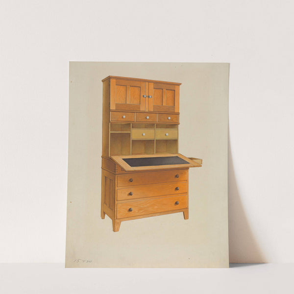 Shaker Secretary Desk by John W. Kelleher