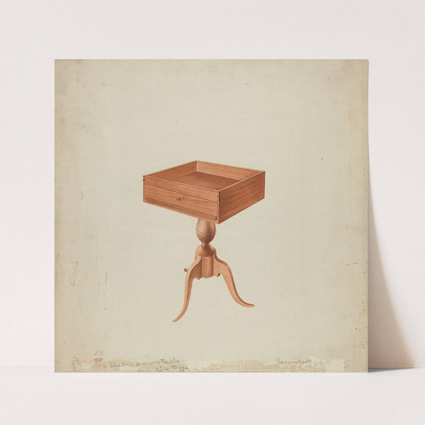 Shaker Sewing Table by William Paul Childers