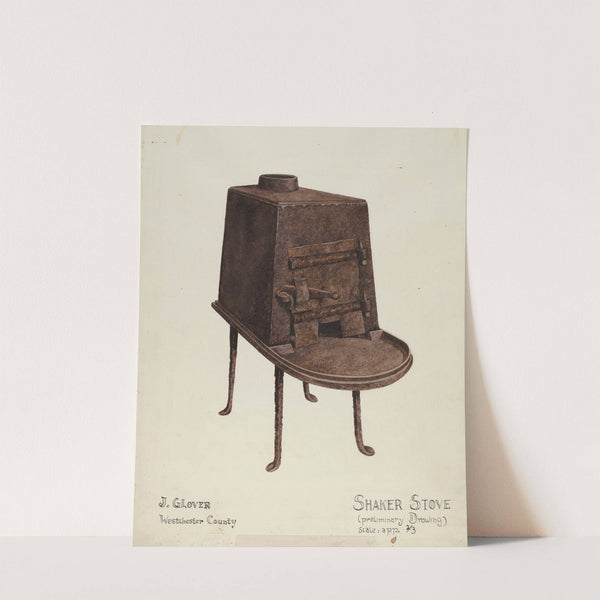 Shaker Stove by Joseph Glover