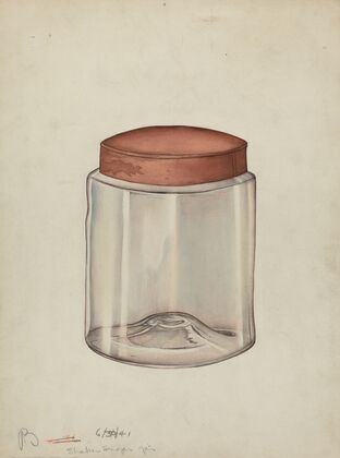 Shaker Sugar Jar