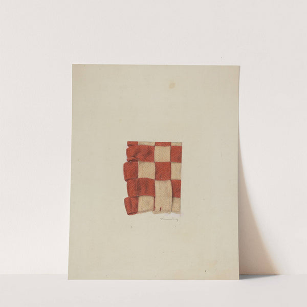 Shaker Textile Sample by Harold Weisenborn