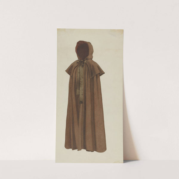 Shaker Woman&#8217;s Cloak (c. 1936) by Ingrid Selmer-Larsen