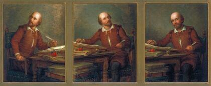 Shakespeare composing (1894)