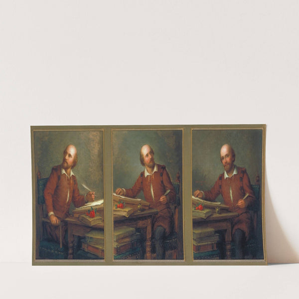 Shakespeare composing (1894) by George Henry Hall