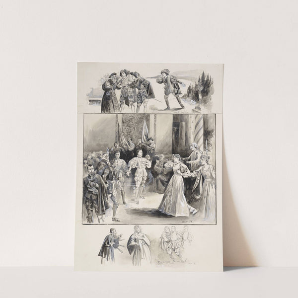 Shakespeare’s Much ado about nothing at the St. James theatre (1880-1900) by John Jellicoe