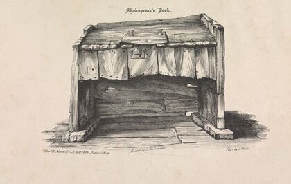Shakspeare’s Desk (1824)