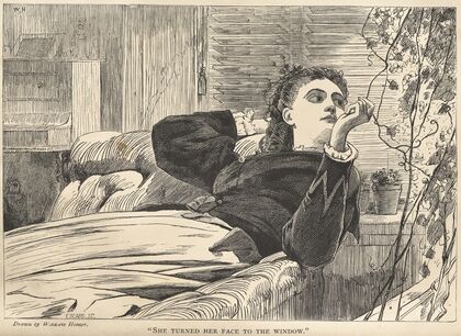 ‘She Turned her Face to the Window’ (1868)