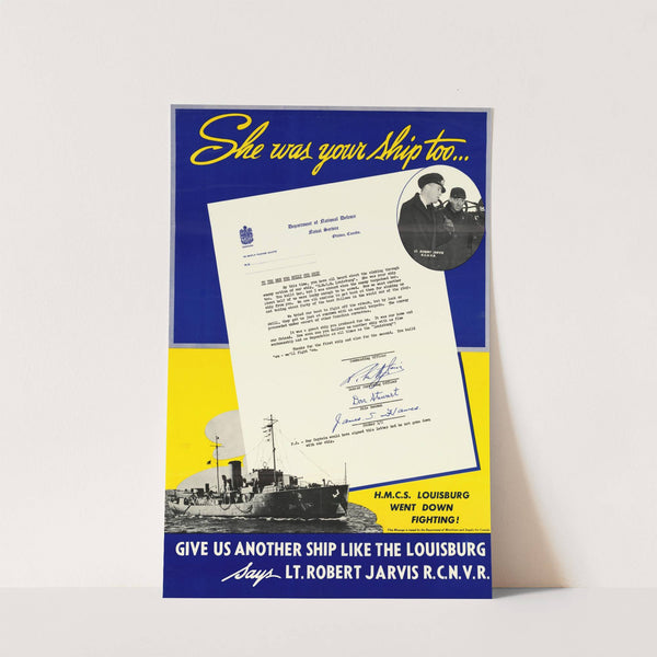 She Was Your Ship Too… by Anonymous