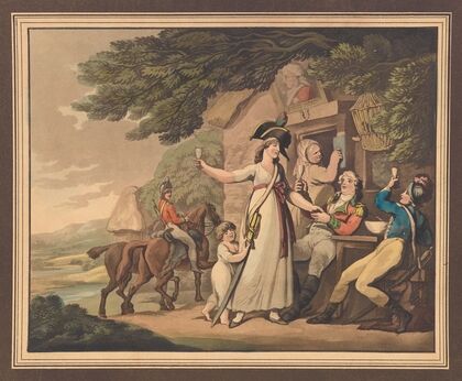 She will be a soldier. No. 1. (1798)