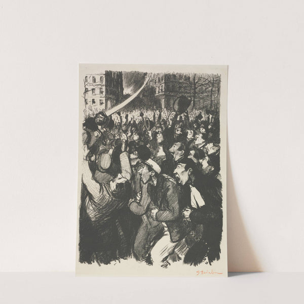 Sheep (1898) by Théophile Alexandre Steinlen