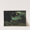 Sheepyard, Moonlight by Horatio Walker