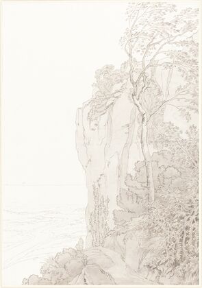 Sheer Cliffs above a Coastal Road