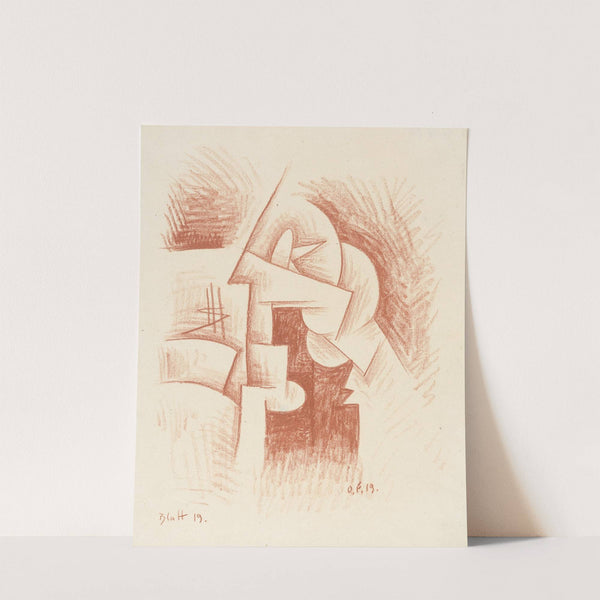 Sheet 19(Blatt 19) (1919) by Oskar Fischer