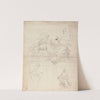 Sheet of Figure Studies from Raphael’s Disputation. by Sir Joshua Reynolds