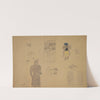 Sheet of Studies for ‘Le Jardin Public’ (1893–94) by Édouard Vuillard