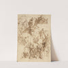 Sheet of Studies for &#039;The Martyrdom of Saint George&#039; by Paolo Veronese