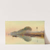 Sheik Abadeh On The Nile by Edward Lear