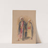 Sheik Hussein Of Gebel Tor And His Son by John Frederick Lewis