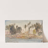 Sheikh Abadeh, 3-20 pm, 6 January 1867 by Edward Lear