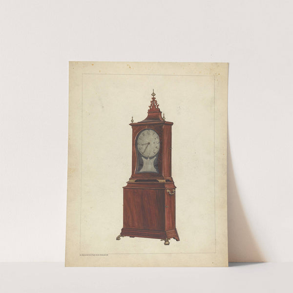 Shelf Clock by M. Rosenshield-von-Paulin