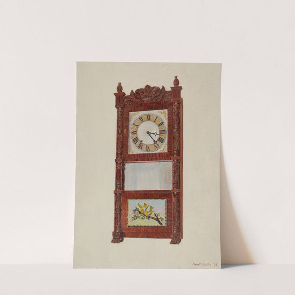 Shelf Clock by Alvin M. Gully