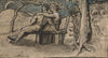 Shepherd and Shepherdess by Moonlight