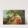 Shepherd Piping to a Shepherdess (c. 1747 - 1750) by François Boucher