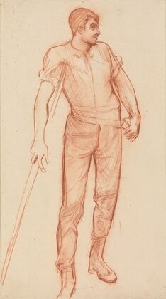 Shepherd Resting and Conversing
